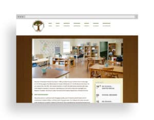 Studio JWAL Web Design Client - Staunton Montessori School