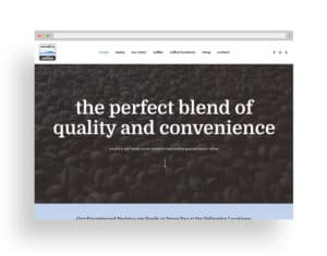 Studio JWAL Web Design Client - Micah's Coffee